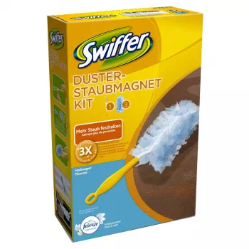 Swiffer lapač prachu s vôňou Febreze štartovacia sada – rukoväť lapača prachu + 3 náhradné náplne 5410076542284