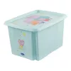 keeeper Karolina Peppa Pig úložná krabica, 30 litrov, akvamarínová, s viečkom, stohovateľná 1223862433600