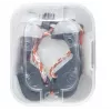 Uvex xact-fit opakovane použiteľné štuple do uší 26 dB SNR, 50 párov, modré 2124017