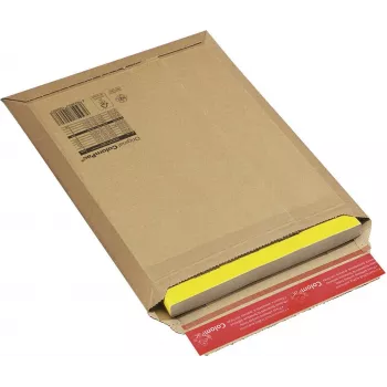 Colompac CP010.06 hnedá poštová obálka z kraftového papiera, samolepiaca, 250 x 180 mm, 20 ks balenie CP010.06.020