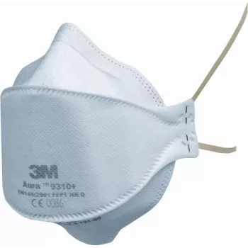 3M Aura 9332+BV FFP3 NR D časticová ochranná maska s Cool Flow ventilom, biela, 1 kus 7000089312