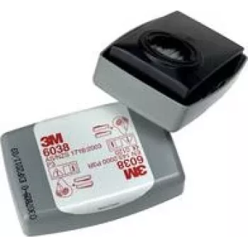3M časticový filter s aktívnym uhlím, P3R 6038 - 20 kusov (10x 2 ks balenie) - potrebné 2 filtre na masku (6038)
