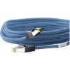 Wentronic Goobay CAT 8.1 patch kábel, S/FTP (PiMF), modrý, 2 m - LSZH bez halogénov, meď AWG 24 (45660)