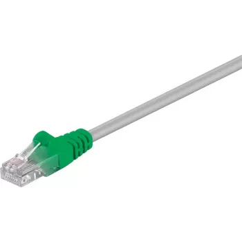 Wentronic Goobay CAT 5e Crossover patch kábel, U/UTP, sivozelená, 2 m - CCA hliník potiahnutý meďou (68864)