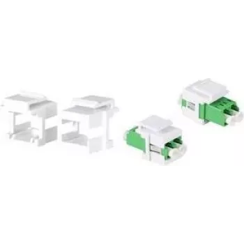 LogiLink NK0092 držiaky keystone pre LC-Duplex / SC-Simplex spojky bez príruby, 100 kusov