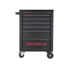 Gedore RED MECHANIC dielenský vozík, 6 zásuviek, čierny (3300012)