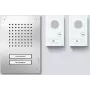 Siedle SET CLAB 850-2 E/W audio set Classic ušľachtilá oceľ/biela 210010046-00
