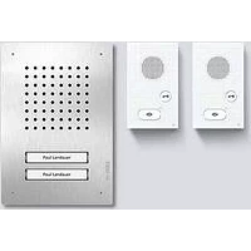 Siedle SET CLAB 850-2 E/W audio set Classic ušľachtilá oceľ/biela 210010046-00