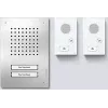 Siedle SET CLAB 850-2 E/W audio set Classic ušľachtilá oceľ/biela 210010046-00