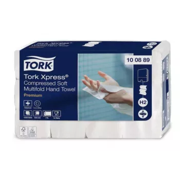 TORK 100889 Xpress Multifold papierové utierky biela (12 balení)