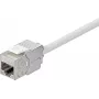 Renkforce RF-4531196 RJ45 spojka Cat.6a tienená strieborná