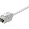 Renkforce RF-4531196 RJ45 spojka Cat.6a tienená strieborná