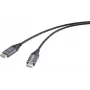 SpeaKa Professional HDMI optické kábel HDMI-A konektor samec na konektor samec 50 m čierny (SP-12842676)