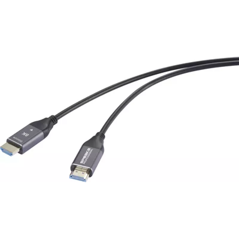 SpeaKa Professional HDMI optické kábel HDMI-A konektor samec na konektor samec 50 m čierny (SP-12842676)