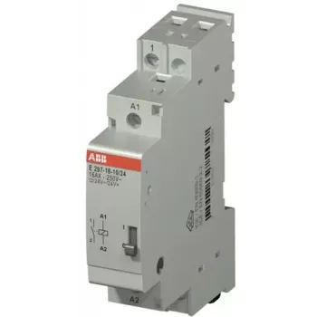 ABB E297-16-10/24 inštalačné relé 16A 1NO cievka 24V AC/DC DIN lišta 2TAZ311000R2041