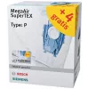 Siemens VZ123FP MegaAir SuperTEX sada vreciek do vysávača (typ G/G ALL, 4 vrecká + 1 mikrofiltra)