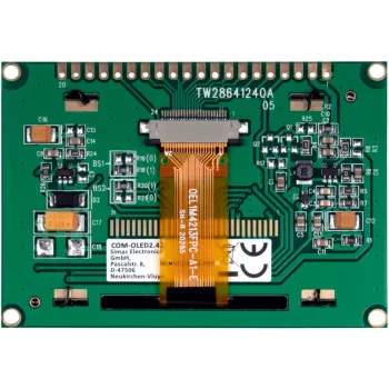 JOY-IT COM-OLED2.42 2,42 palcový OLED displejový modul 128x64, biely, SPI/I2C, SSD1309