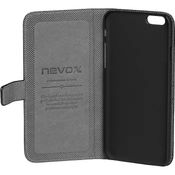 Nevox ORDO flip puzdro pre Sony Xperia Z5 - PU koža, čierna