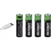 VOLTCRAFT AA Mignon Li-Ion batéria 2000 mAh 1,5 V balenie 4 ks s USB-C nabíjaním (VC-17275570)