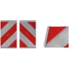 IWH reflexné výstražné označenie pre zdvíhacie čelá, červená/biela, samolepiace, 133 x 133 mm, 1 ks (097620)