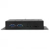 EXSYS EX-1240HMVS Industrial 4-portový USB 3.2 Gen 2 hub, montáž na DIN lištu, kov