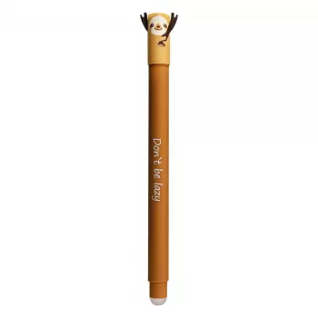 FABER-CASTELL EBERHARD FABER Animal Erase it! leňoch gélové pero 0,7 mm modré (582109)