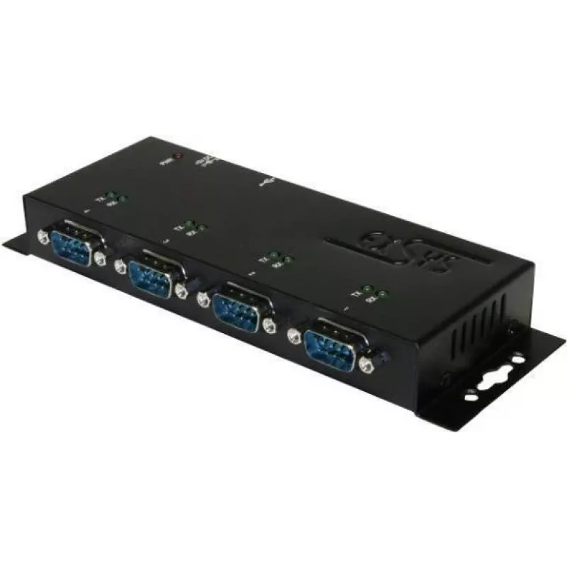 EXSYS EX-1334HMV-2 4-portový USB 2.0 na RS-232 sériový adaptér s kovovým puzdrom