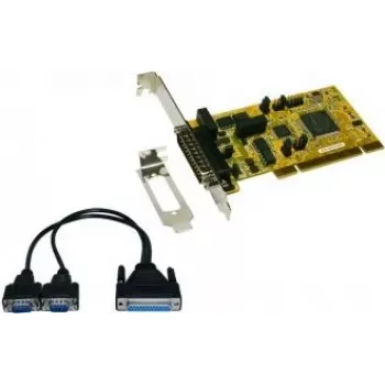 EXSYS EX-42372IS 2-portová PCI RS-422/485 sériová karta s ochranou proti prepätiu, Low Profile