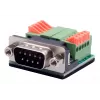 EXSYS EX-49000 sériový adaptérový kábel D-SUB 9-pinový samec na 10-pinovú skrutkovú svorku, 30 cm