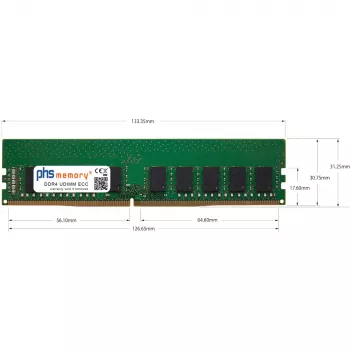 PHS-memory 32GB DDR4 2400MHz ECC UDIMM pamäť pre MSI MS-98H9-Q170 (SP571937)