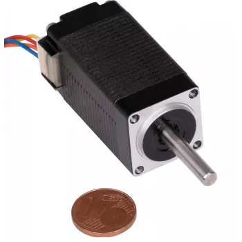 JOY-IT NEMA08-02 krokový motor 2 Ncm 0,8 A 4 mm hriadeľ