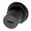 EXSYS EX-49214 adaptér na montáž do panela USB-C samica – USB-C samica, USB 3.2 Gen 1