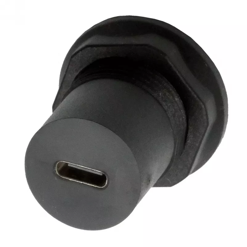 EXSYS EX-49214 adaptér na montáž do panela USB-C samica – USB-C samica, USB 3.2 Gen 1