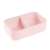 keeeper obedár luna, 0,9 litra, Nordic Pink, PP, s priehradkou, 1 kus 1870258100000