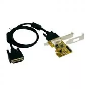 EXSYS EX-1095 PCI Express x1 2-port RS232 sériová adaptérová karta