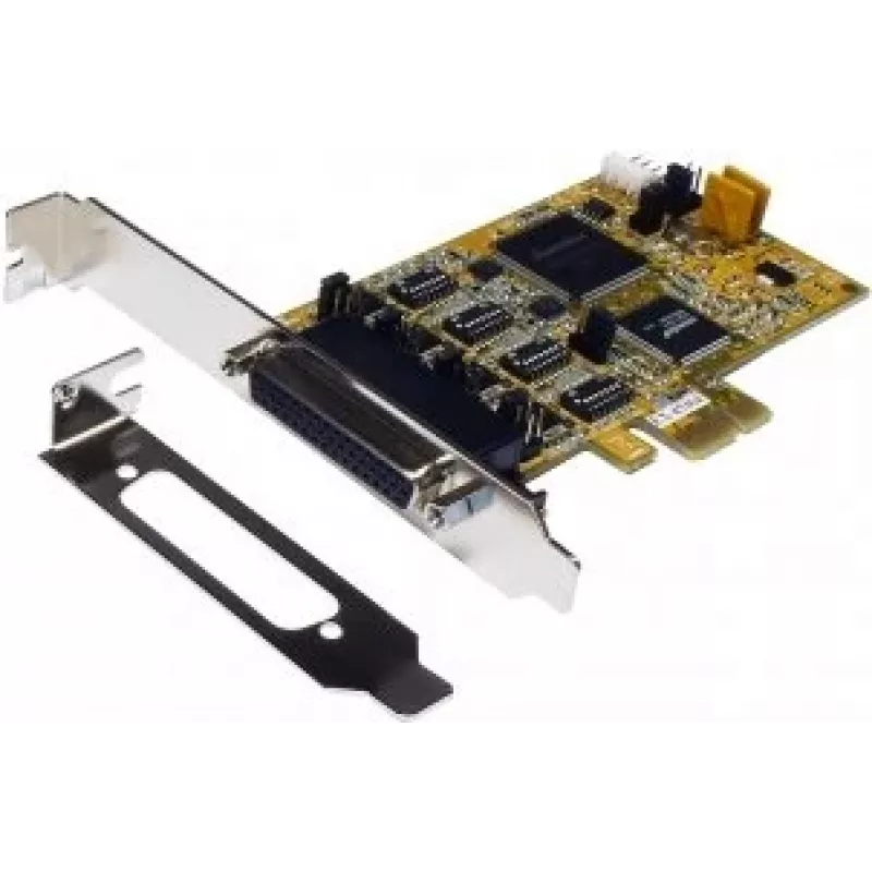 EXSYS EX-45364 PCIe 4S sériová RS-232/422/485 karta vrátane low-profile držiaka (SystemBase)