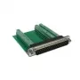 EXSYS EX-49035 D-SUB 37-pinový konektor samec na 39-pinový svorkovnicový blok adaptér, zelený/strieborný