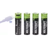 Voltcraft VC-AA1300USB USB-C nabíjateľné Li-Ion AA batérie 1300 mAh 1,5 V, balenie 4 ks