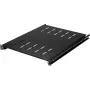 Renkforce RF-7112942 19 palcový rackový policový panel 1U výsuvný čierny