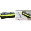 FABER-CASTELL EBERHARD FABER Race Car peračník, čierna/neónovo žltá polyester, veľká hlavná priehradka, priehradka na zips 577575