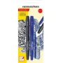 Faber-Castell Eberhard Faber Erase it! gélové pero, 0,7 mm, modré, akčný set, blister karta 582103