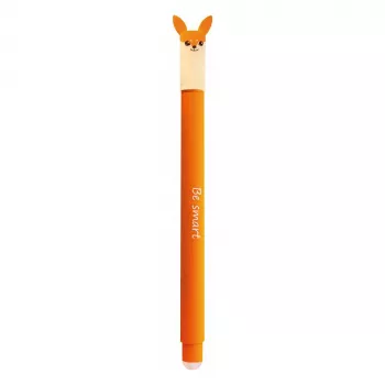 Faber-Castell Eberhard Faber Animal Erase it! gélové pero líška modrá 0,7 mm plniteľné 582105