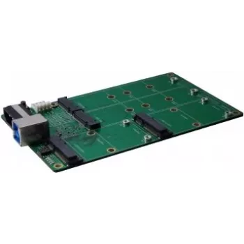 EXSYS EX-3673 adaptérová karta USB 3.2 Gen 2x1 na M.2 a mSATA so zásuvkou USB Type-B
