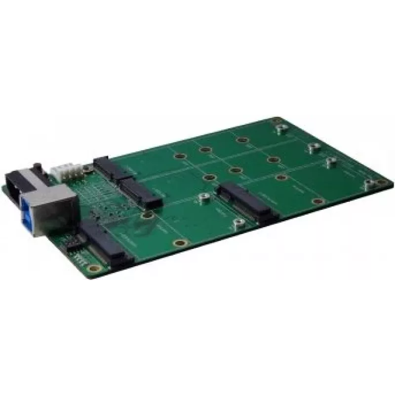 EXSYS EX-3673 adaptérová karta USB 3.2 Gen 2x1 na M.2 a mSATA so zásuvkou USB Type-B