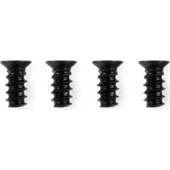 Alphacool skrutky na ventilátor 4-kusová sada 5x10mm čierna (10325)