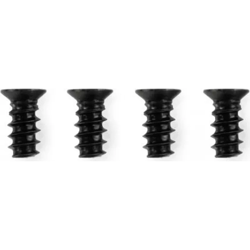 Alphacool skrutky na ventilátor 4-kusová sada 5x10mm čierna (10325)