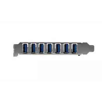 EXSYS USB 3.2 Gen 1 PCIe karta so 7 portami (VIA čipset) EX-11088-2