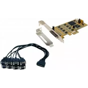 EXSYS EX-45368 PCIe 8S sériová RS-232/422/485 karta vrátane Low-Profile držiaka (SystemBase)