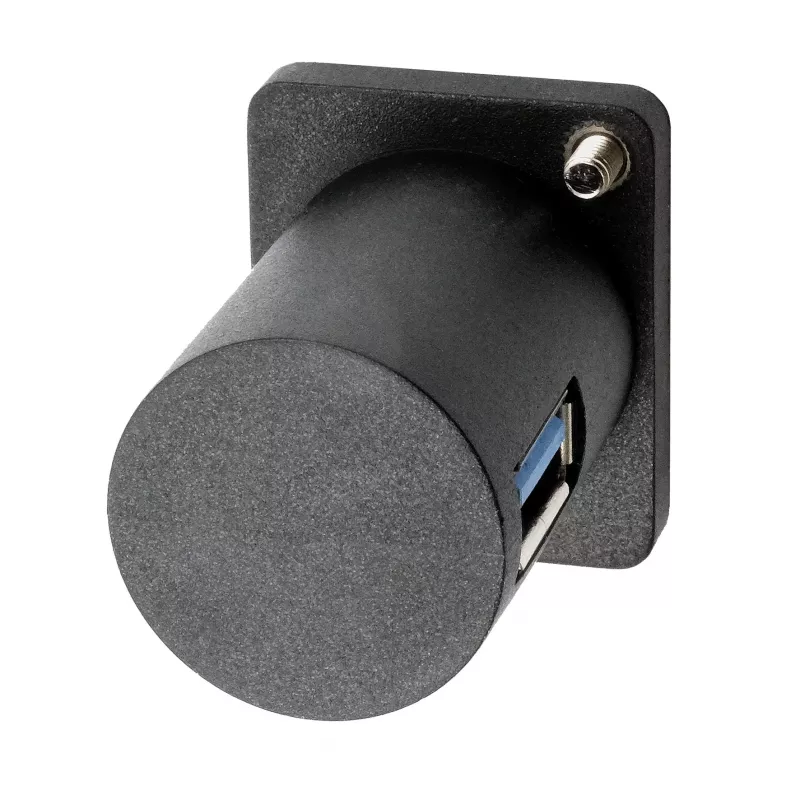 EXSYS EX-49154 D-typ adaptér USB-A konektor samica na samica 90°, USB 3.2 Gen 1