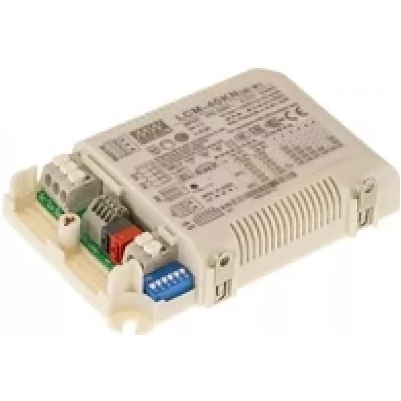 MEAN WELL LCM-40KN 40W KNX konštantný prúdový LED driver (350-1050mA, DIP prepínač)
